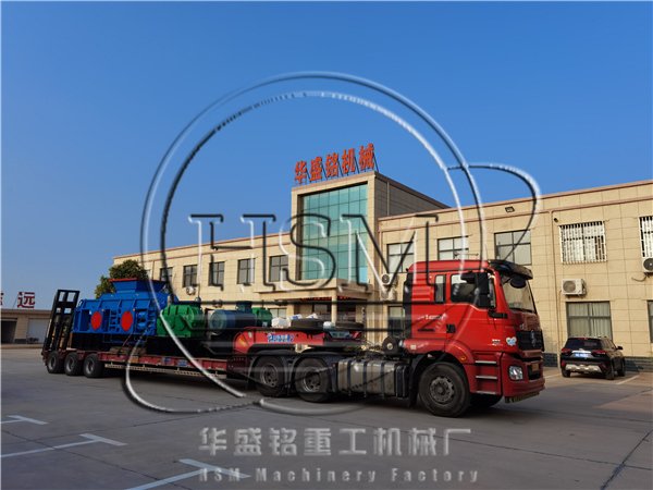 2PG1800x1000型全液壓對輥制砂機(jī)發(fā)往重慶江北區(qū)